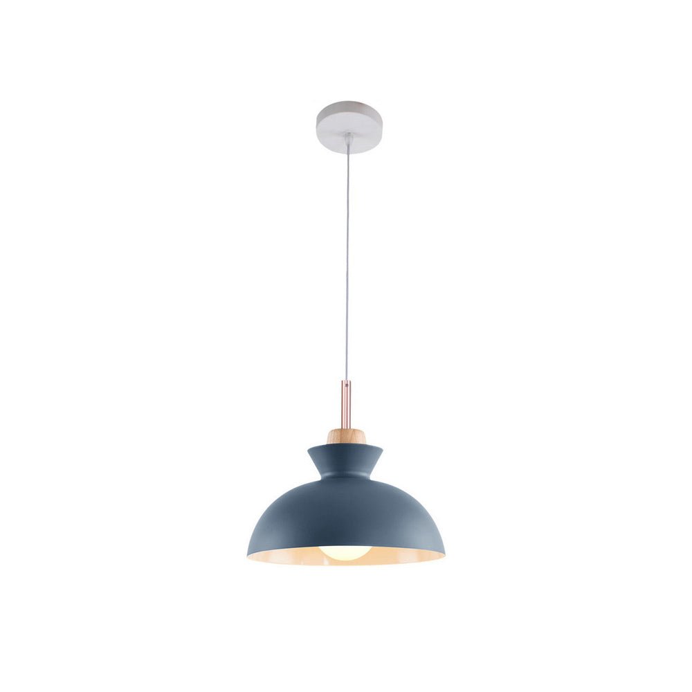 Dome Pendant Light – Scandinavian Metal Hanging Lamp
