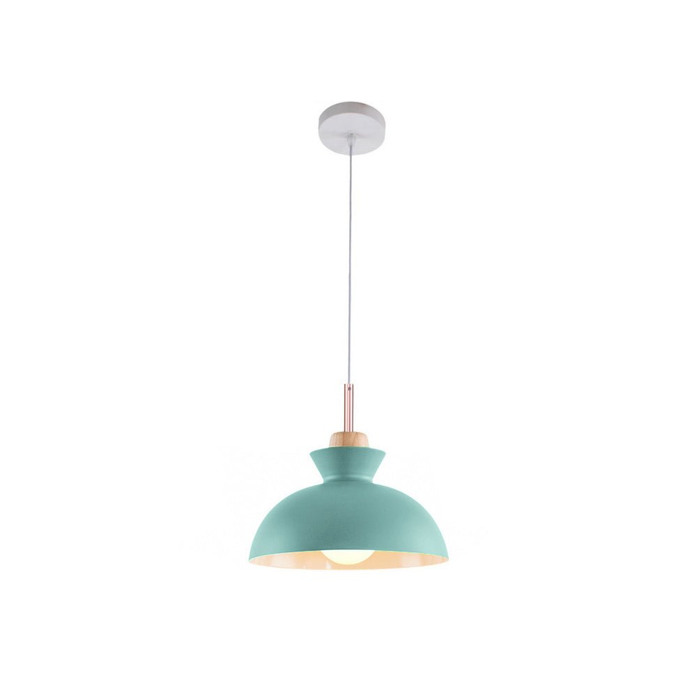 Dome Pendant Light – Scandinavian Metal Hanging Lamp