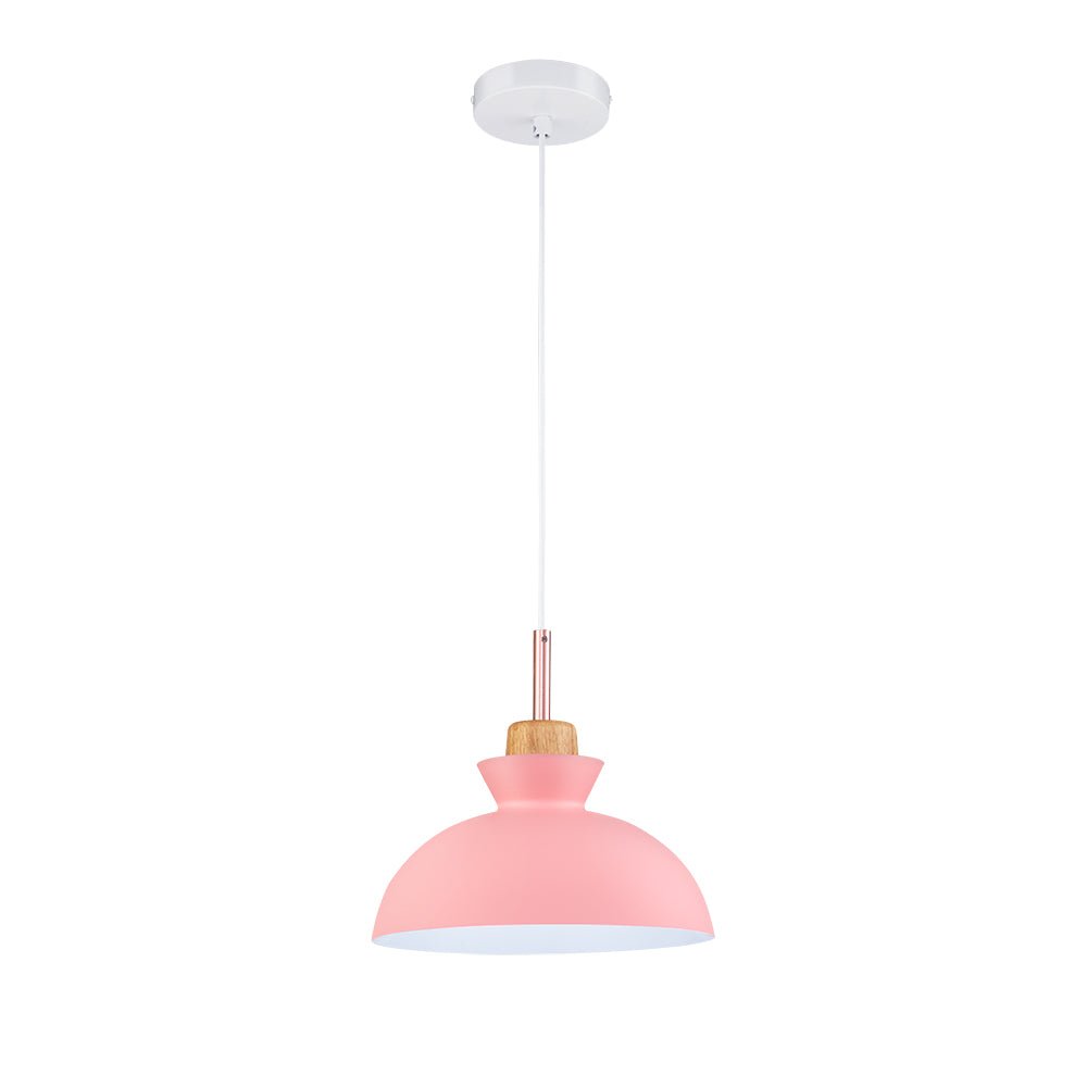 Dome Pendant Light – Scandinavian Metal Hanging Lamp