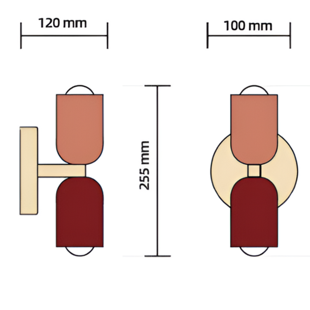 Two-Sided Wall Lamp – Up & Down LED Sconce